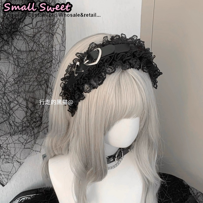 Leatherwork Rings - Gotik Saç Aksesuarları Harajuku Gotik Lolita