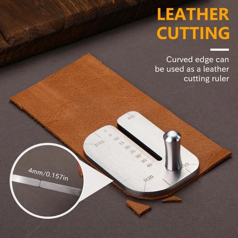 Leather Works Belt - Deri İşleme Dikiş Delme Yardımcı Plakası,