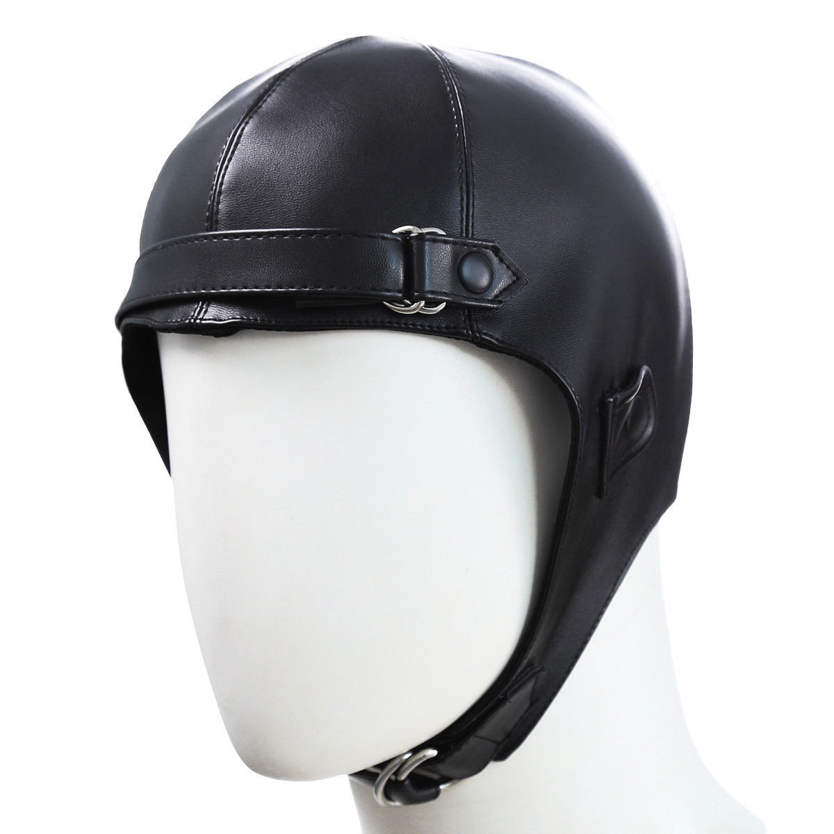 Leather Work Hat - Yenilik şövalye şapka kış PU şapka