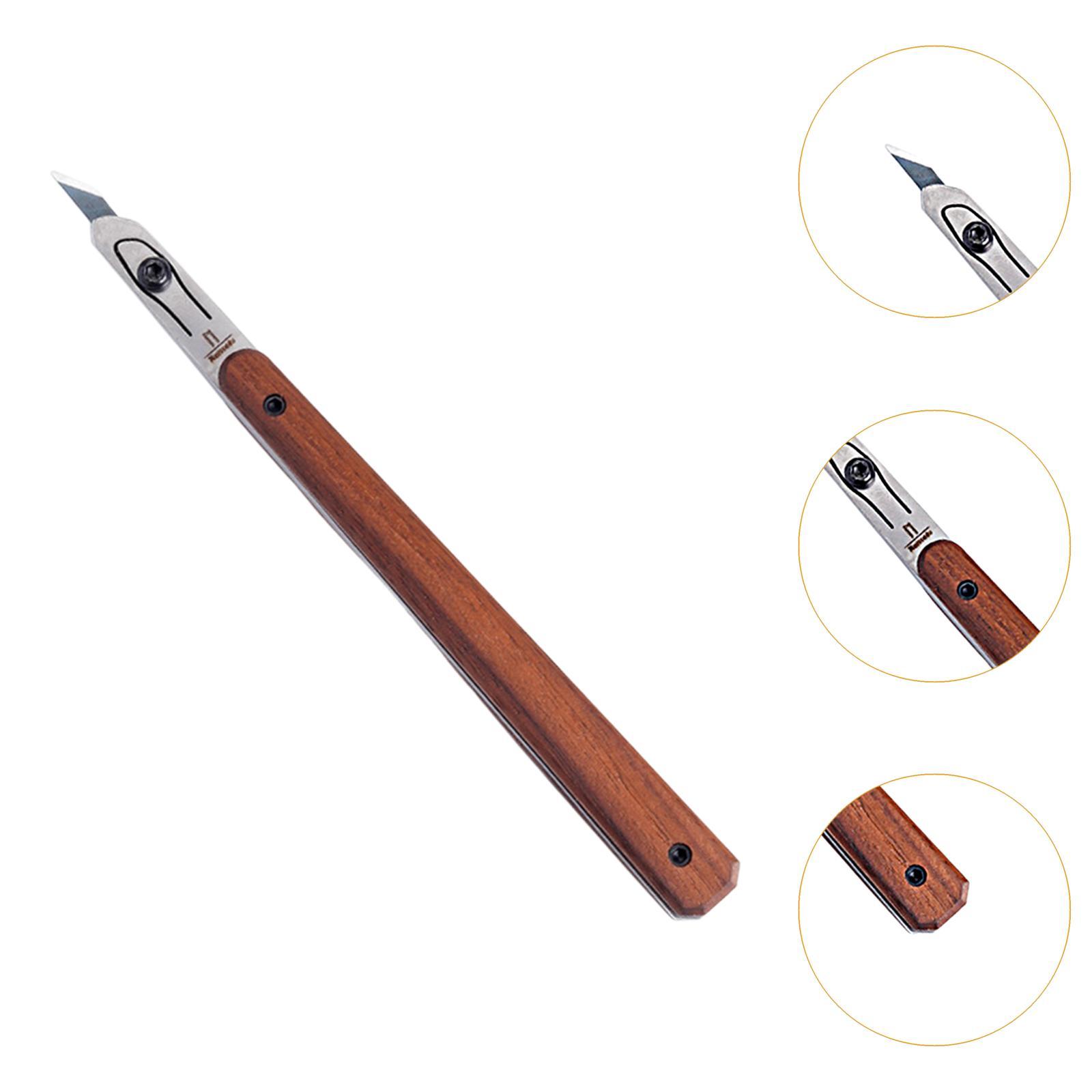 Leatherwork Hobby - Çelik Ahşap El Sanatları Hobi Bıçağı