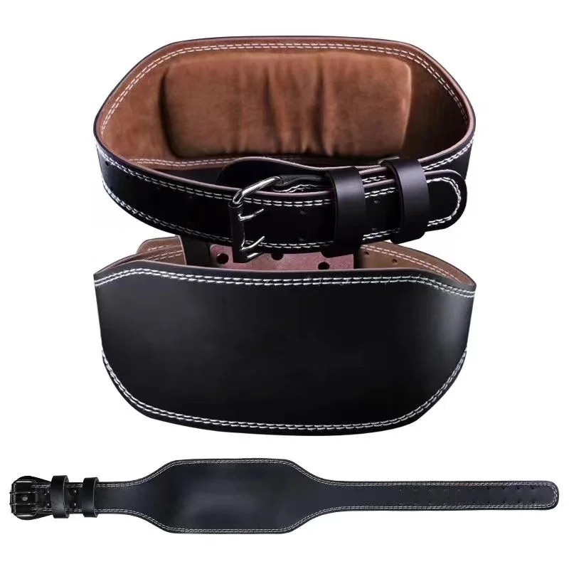 Leather Workout Belt - Halter Kemeri Spor Salonu Kemer Geri
