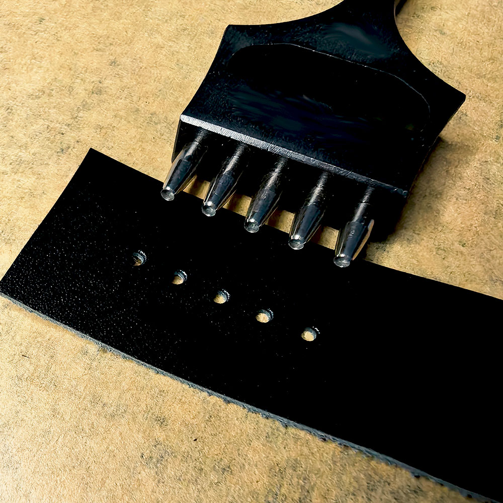 Leather Works Belt - Yuvarlak Dikiş Delme Aleti 5 Uçlu