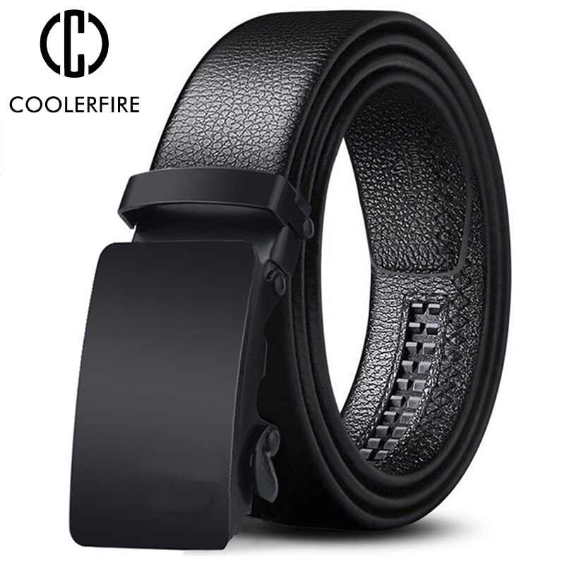 Leather Works Belt - Erkekler için Kemer Metal Lüks Marka
