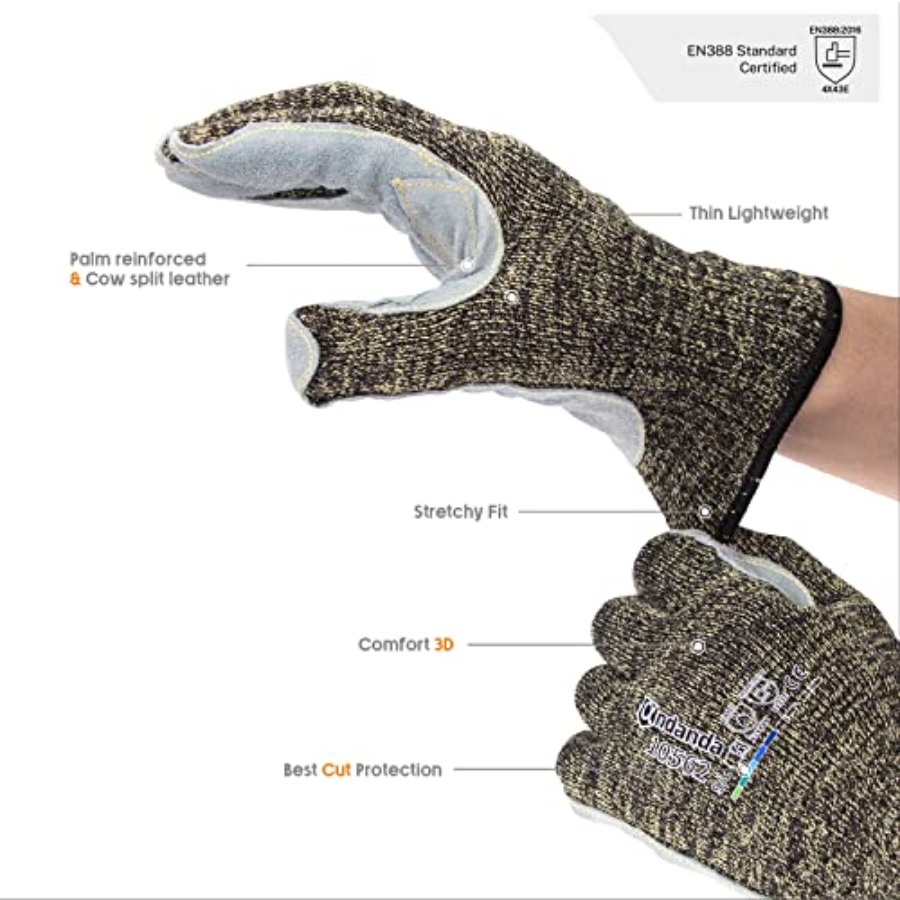 Bahçe işleri için eldivenler:  - Leatherworking Leveling incelemesi ve fiyatı