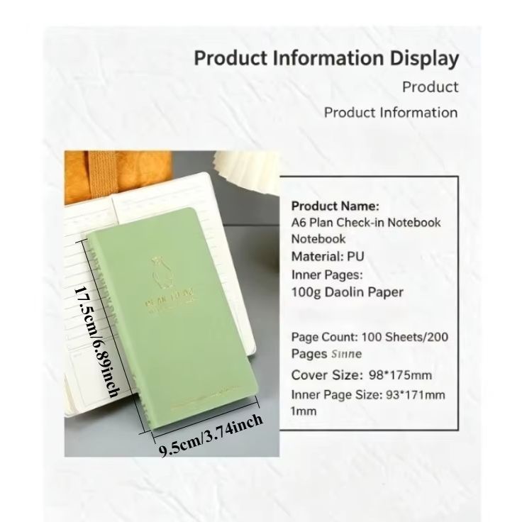 A6 Günlük Planlayıcı Defter –  - Leatherwork Journal incelemesi ve fiyatı