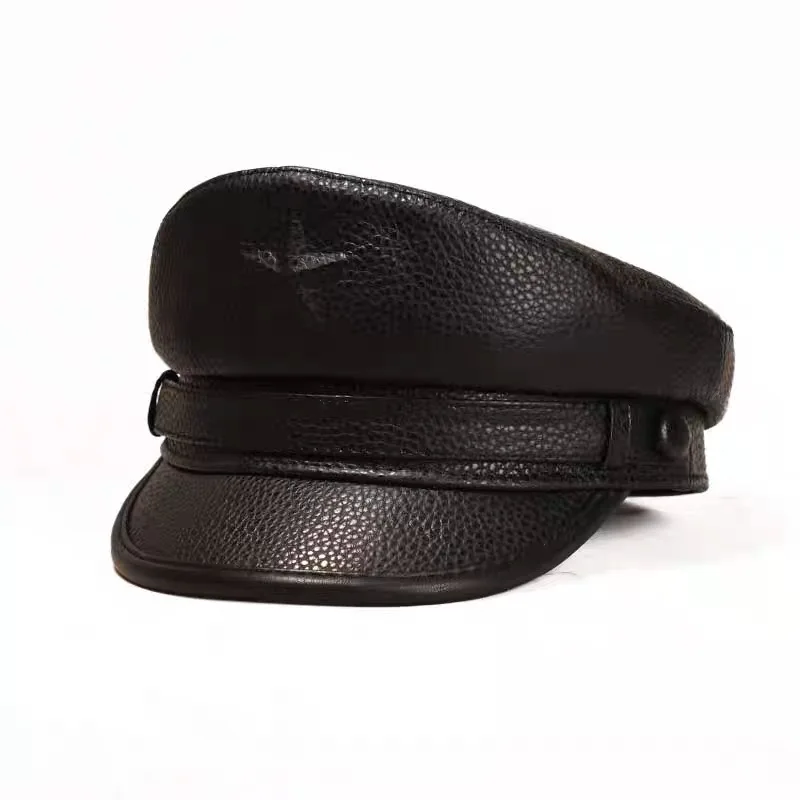 Roman asker şapkası erkekler i - Leather Work Hat incelemesi ve fiyatı