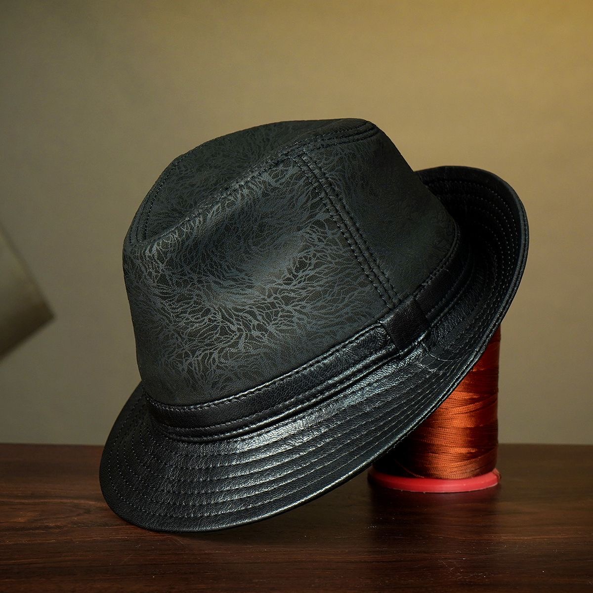 Erkekler İçin Beyefendi Retro  - Leather Work Hat incelemesi ve fiyatı