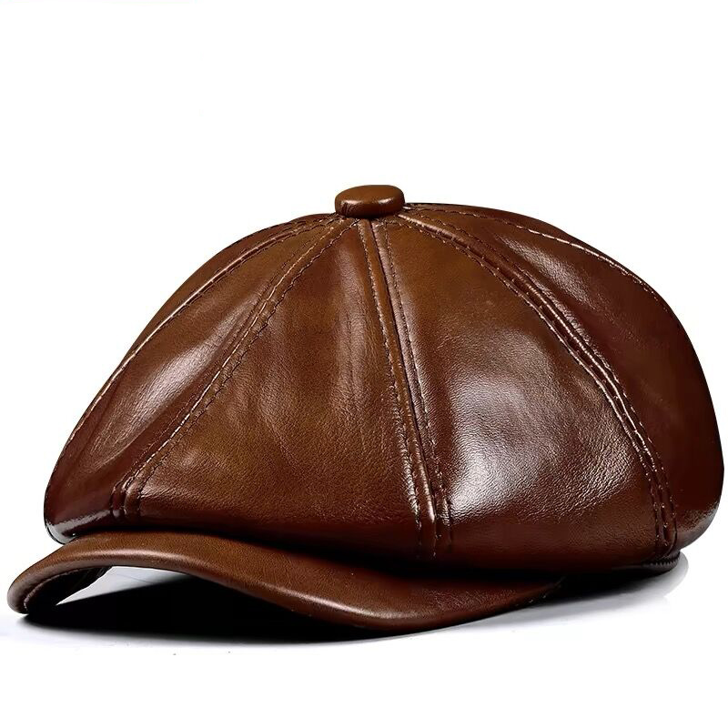 Bahar Yeni Hakiki Deri Şapka K - Leather Work Hat incelemesi ve fiyatı