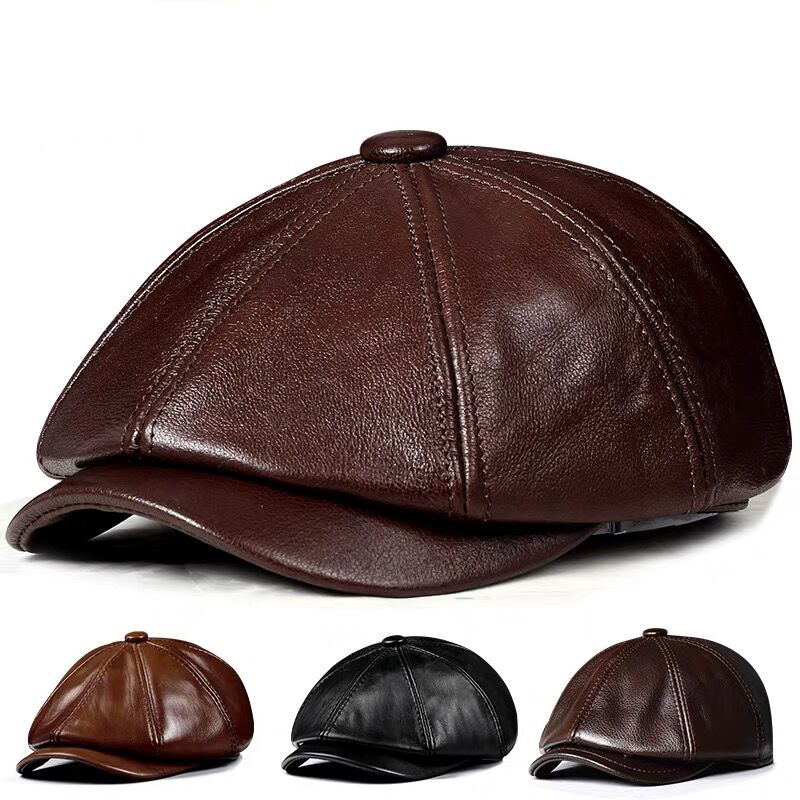 Bahar Yeni Hakiki Deri Şapka K - Leather Work Hat incelemesi ve fiyatı