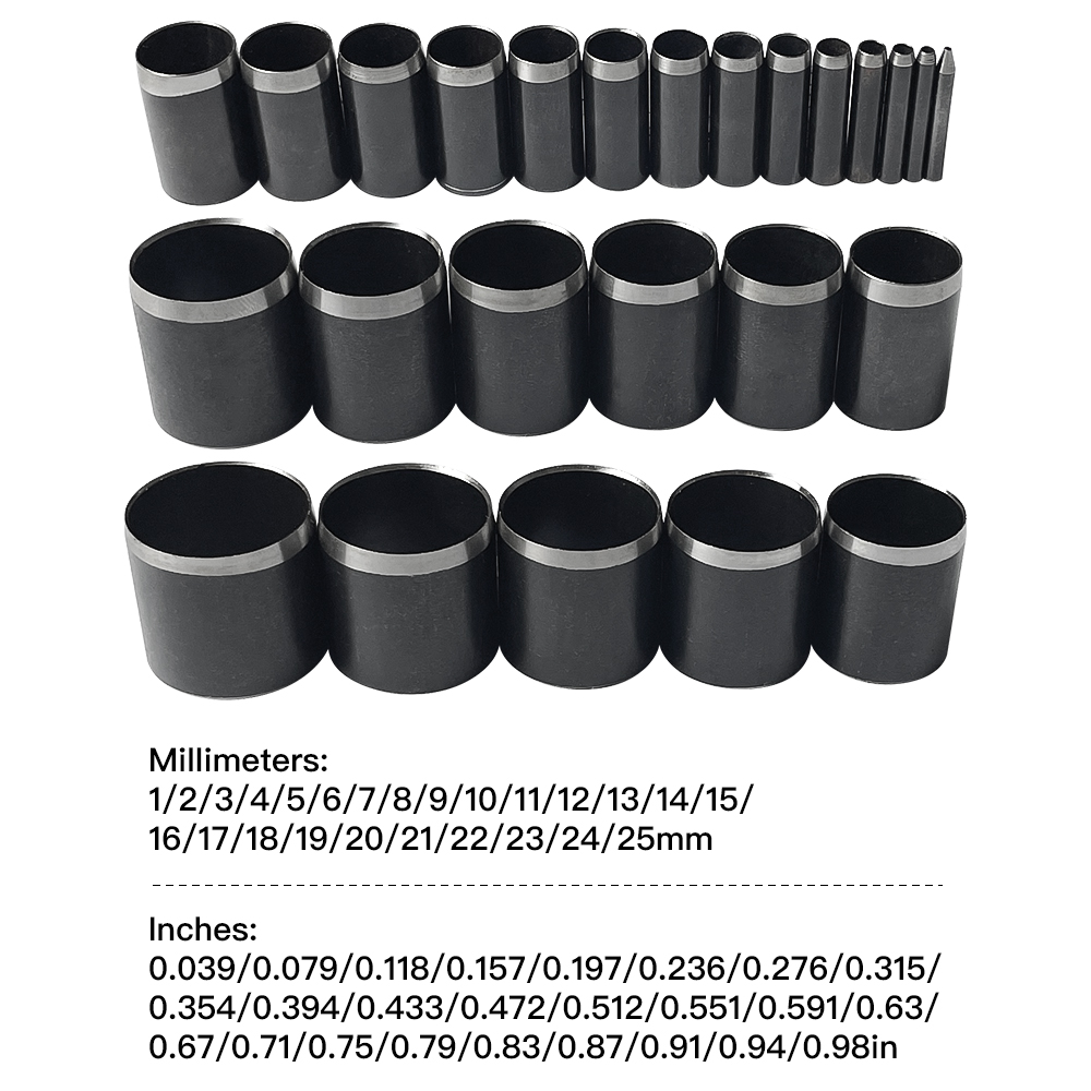 1-25mm Deri Delik Delme Kalıp  - Leatherwork Rings incelemesi ve fiyatı